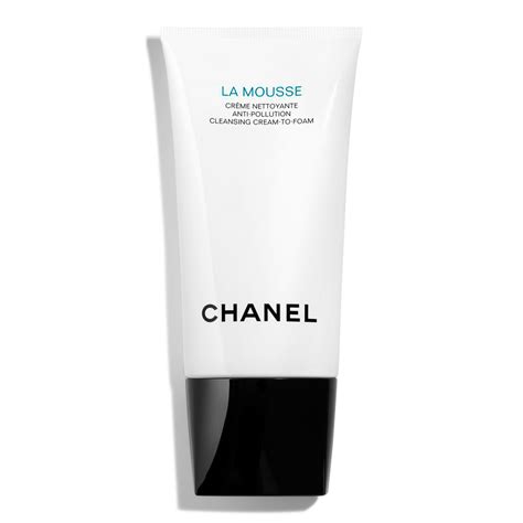 chanel mousse detergente|Chanel anti pollution cleansing gel.